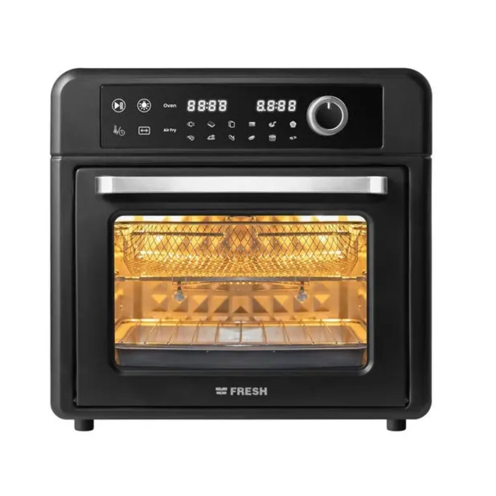 Fresh Digital Oven Fryer 1500 Watt 20 Liters Black 17936 Fresh Digital Oven Fryer 1500 Watt 20 Liters Black 17936